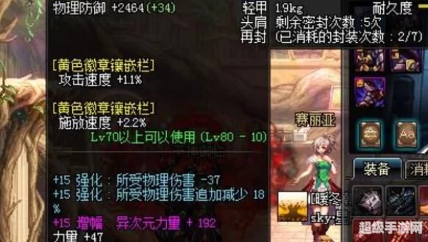 dnf 传承