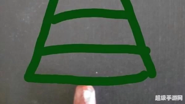 圣诞树手机怎么画