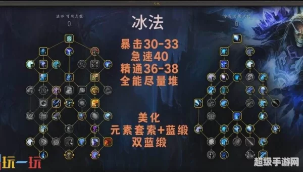 冰法pvp天赋